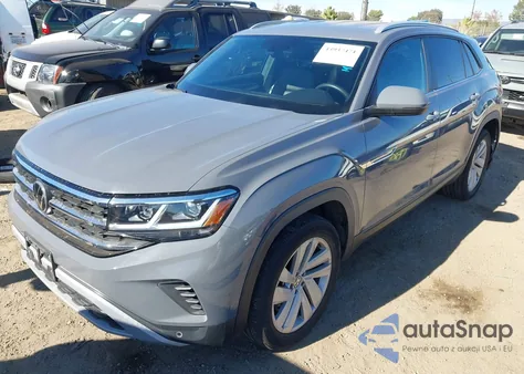 2022 Volkswagen Atlas Cross Sport 3.6L V6 Se W/Technology z USA, uszkodzony, nr VIN 1V2HE2CA1NC200815